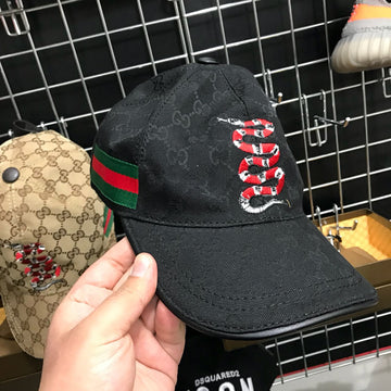 GCC Snake BLACK Cap with box [ PREMIUM QUALITY ]