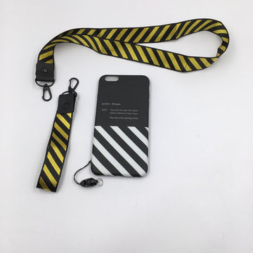 OW Black White Iphone Cover
