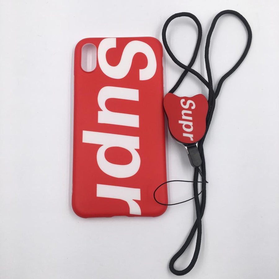 SPRM Red White iPhone cover