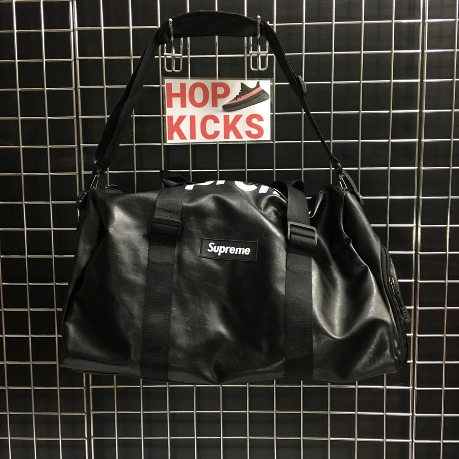 SPRM Black Gym Duffle Bag