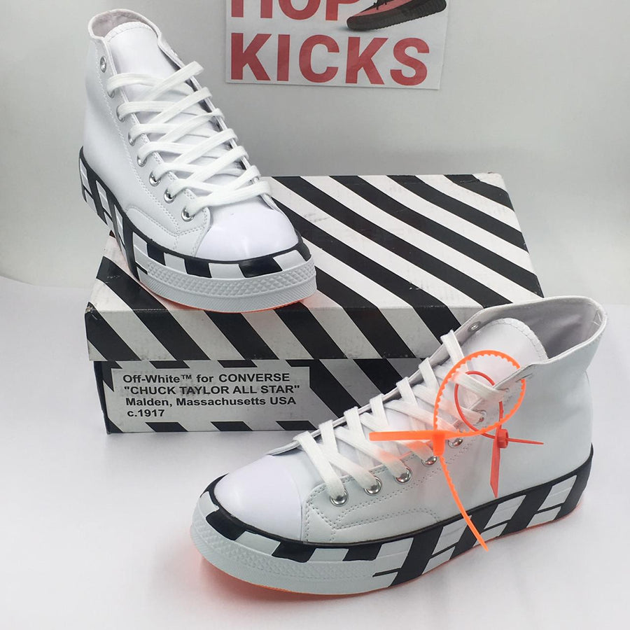 OW x Converse 2.0 Chuck 70 Hi White/Black [Feb 2019 Version Premium Details]