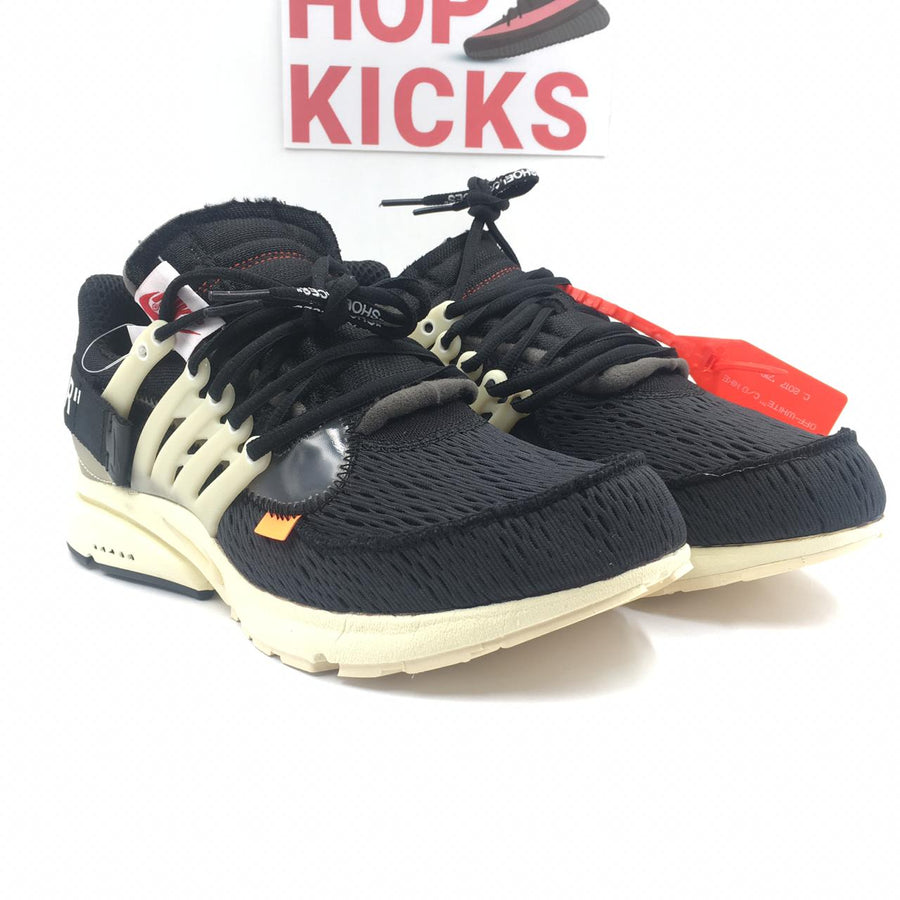 OW x Air Presto Black White