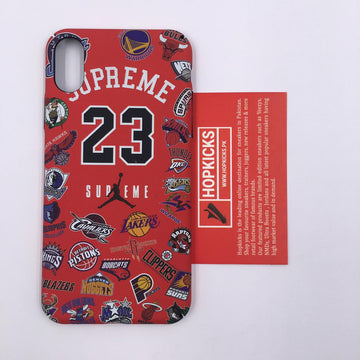 NBA X SPRM X Jordan Red Case