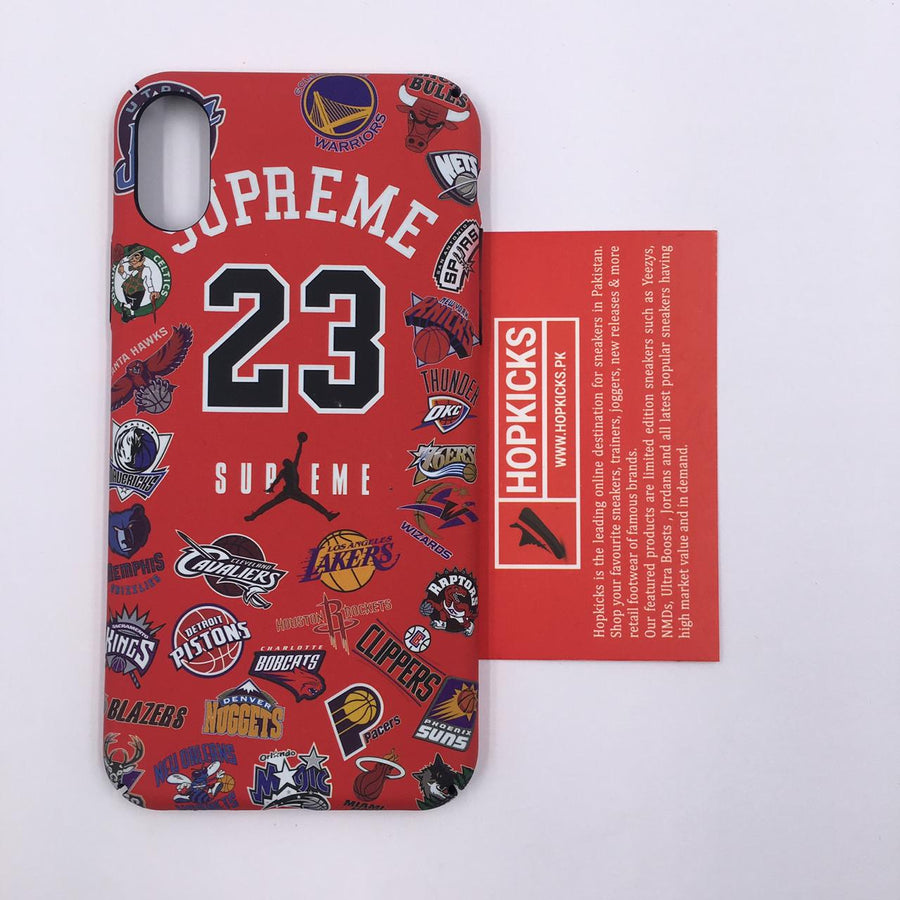 NBA X SPRM X Jordan Red Case