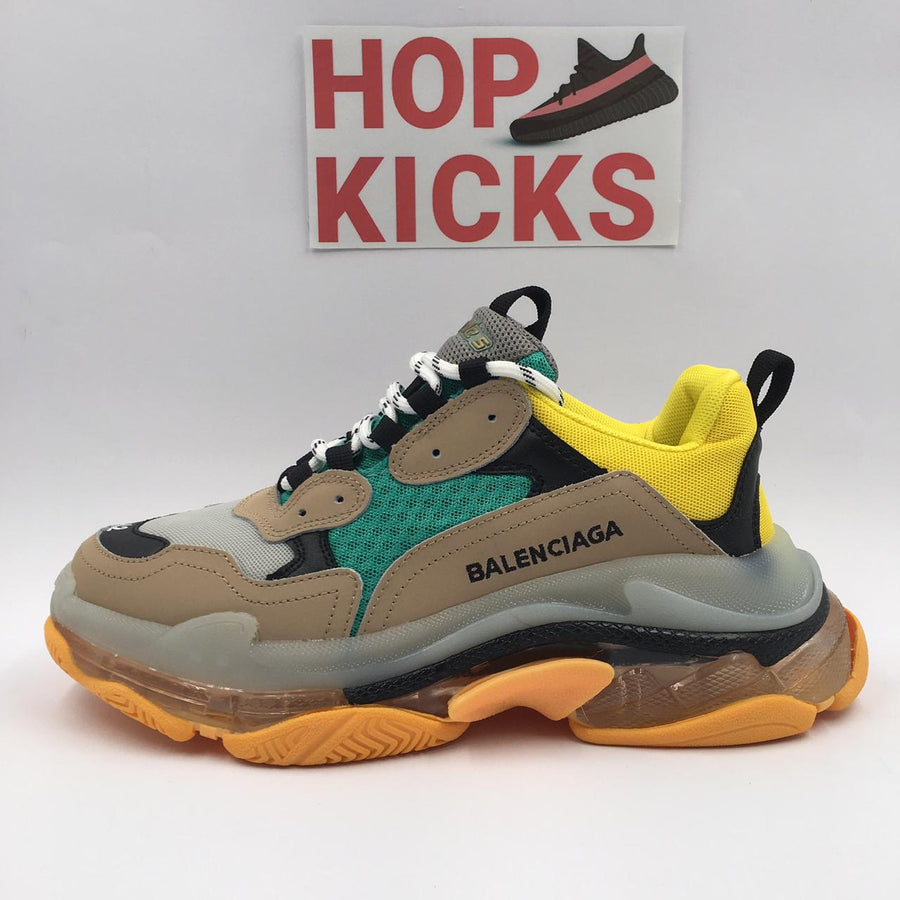 BLCG Triple S Green Yellow Beige