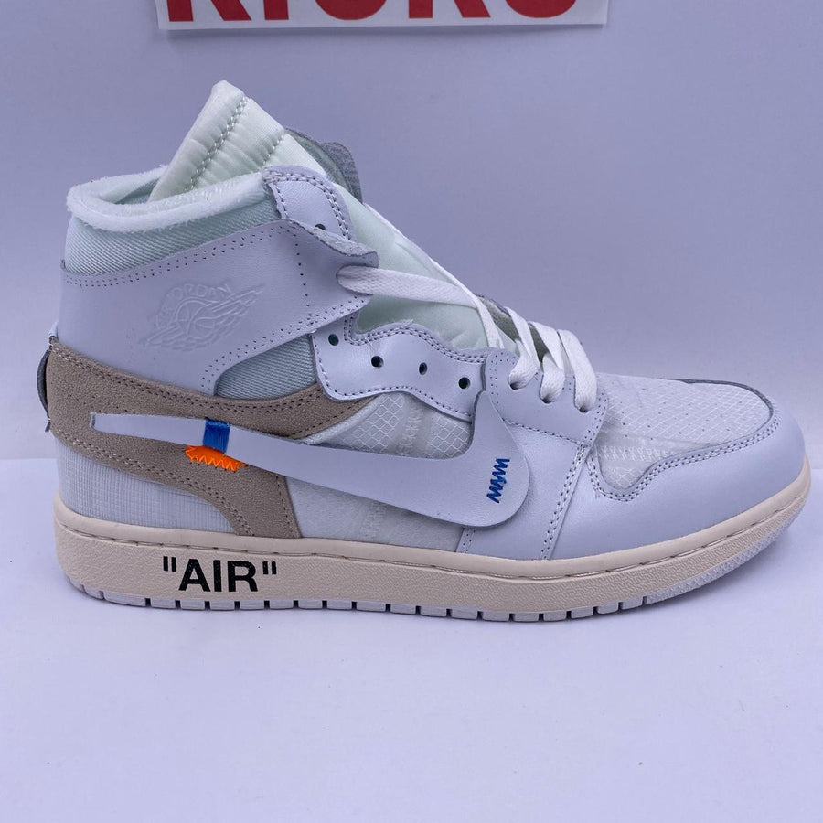OW X Jordan 1 White [May 2020 Improved Batch]