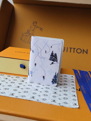 LV Pocket Organizer (Monogram Chess/Climbing Theme)