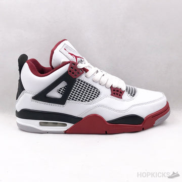 Jordan 4 White Maroon