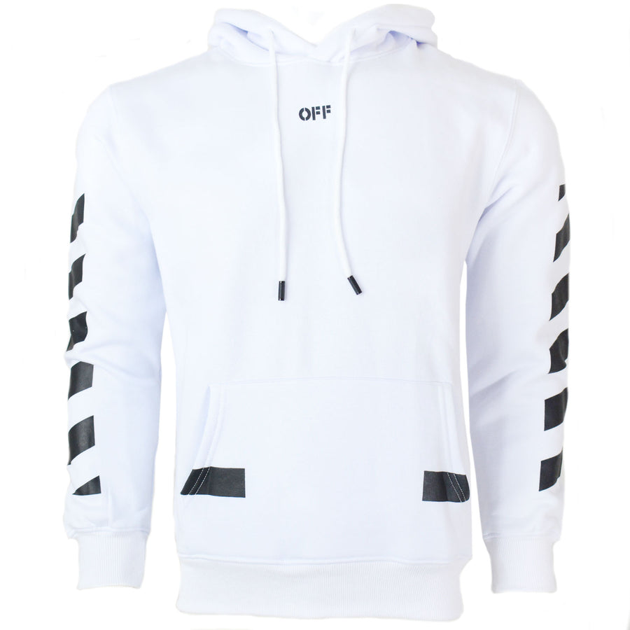 OW Classic Arrows White Hoodie