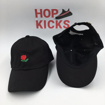 The Hundreds Rose Black Cap