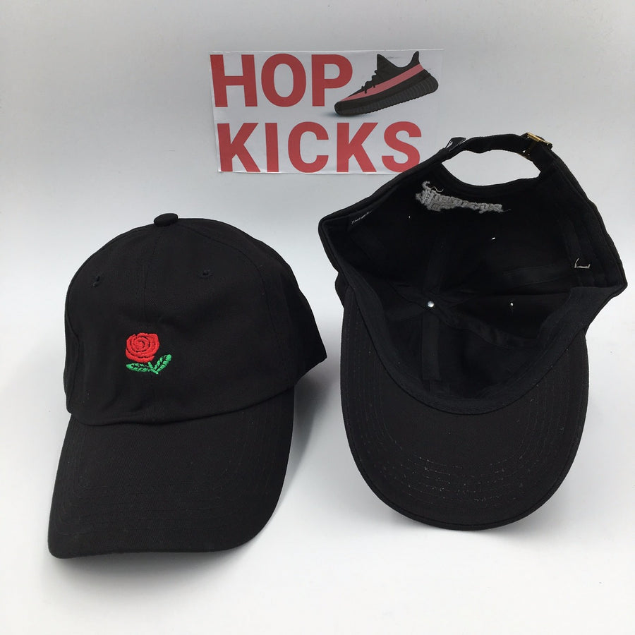 The Hundreds Rose Black Cap