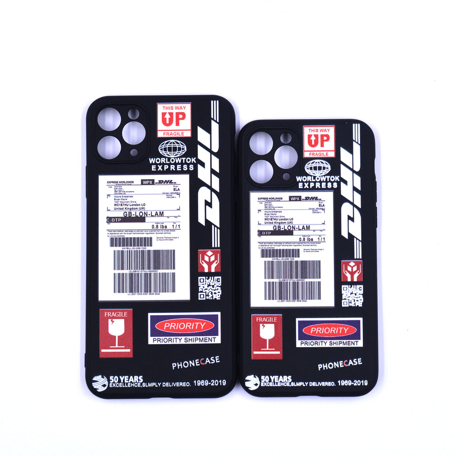DHL 50th Anniversary Label Black