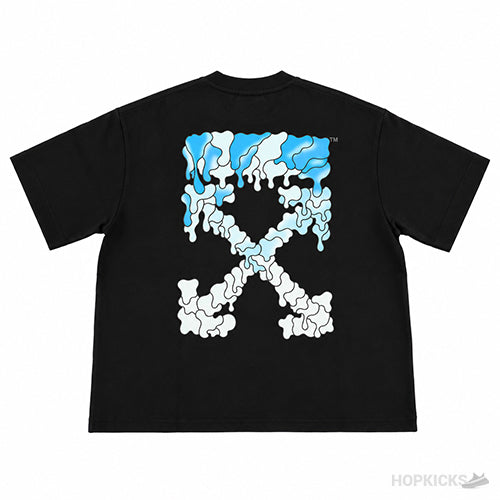 OW Slime Arrows T-Shirt (Black / Blue)