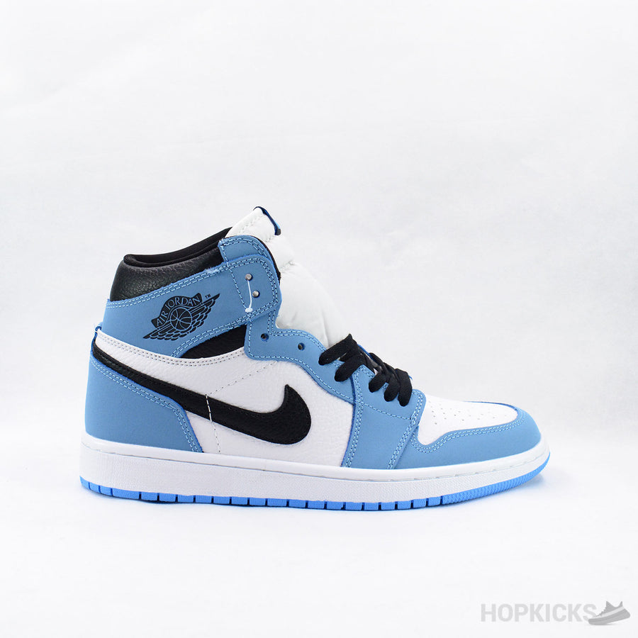 Jordan 1 Hi White University Blue Black