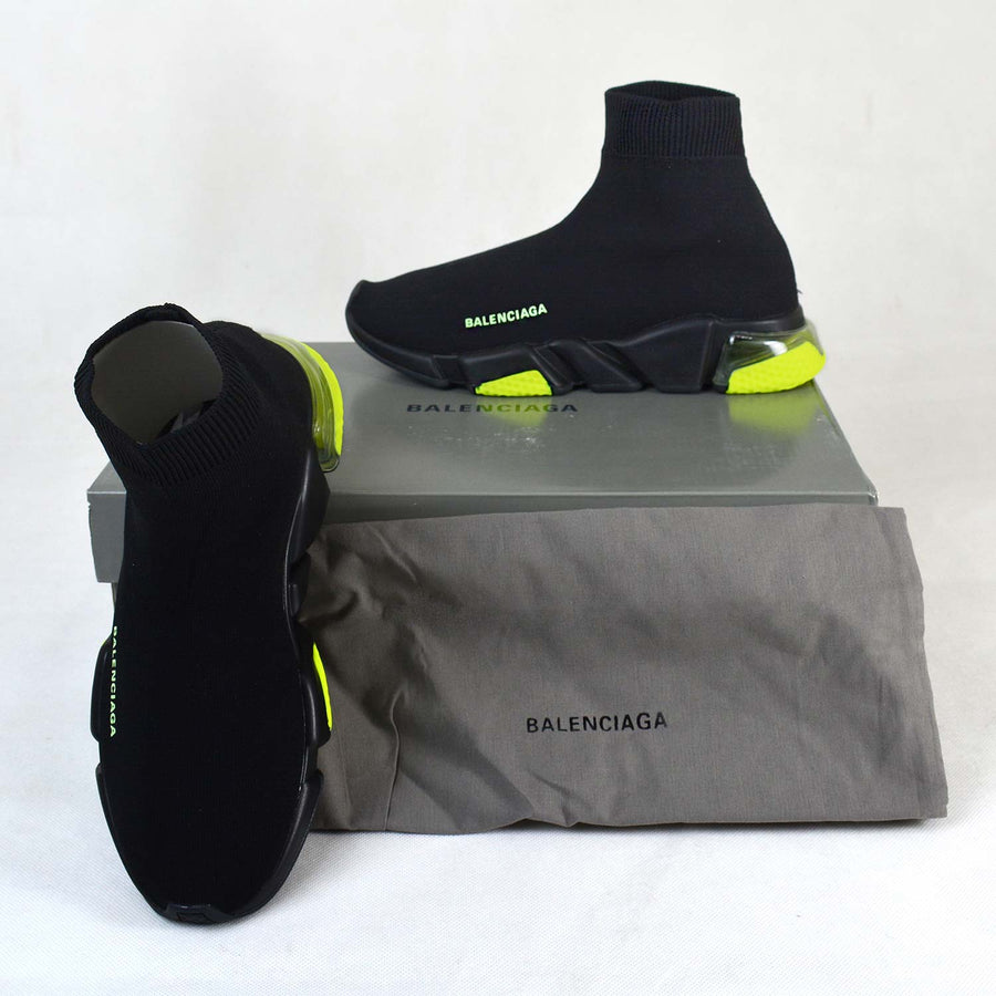 BLCG Speed Clear Sole Black Yellow Fluo [Premium Quality]