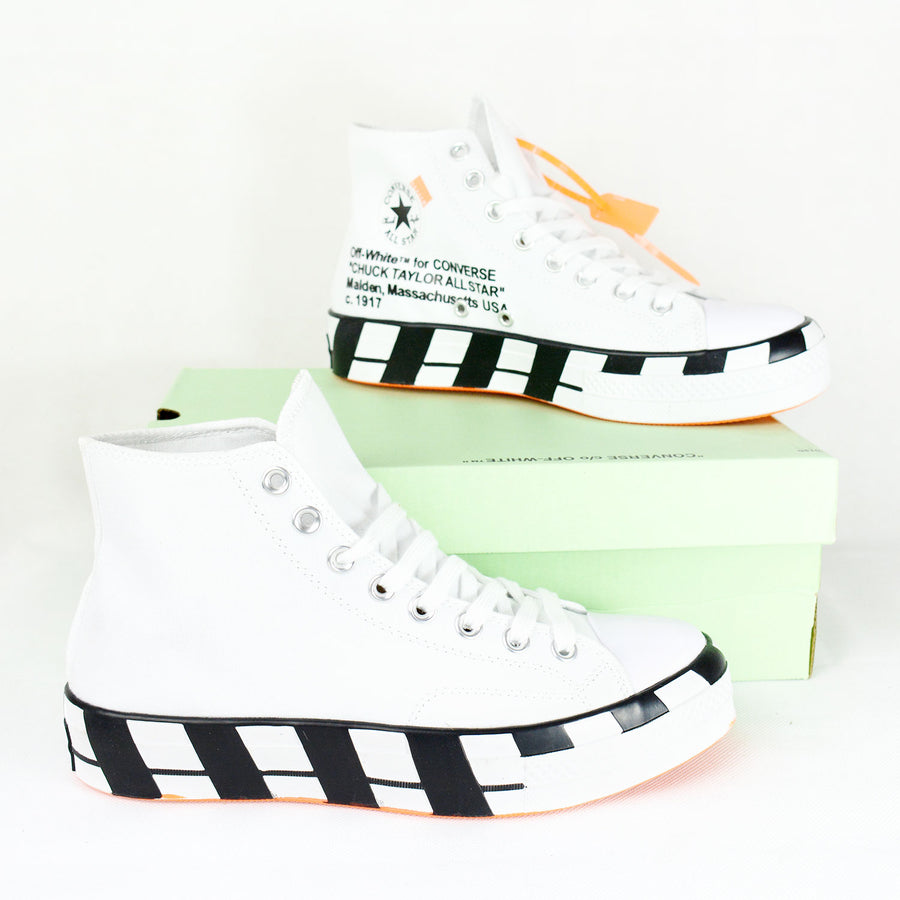 OW x Converse 2.0 Hi White/Black
