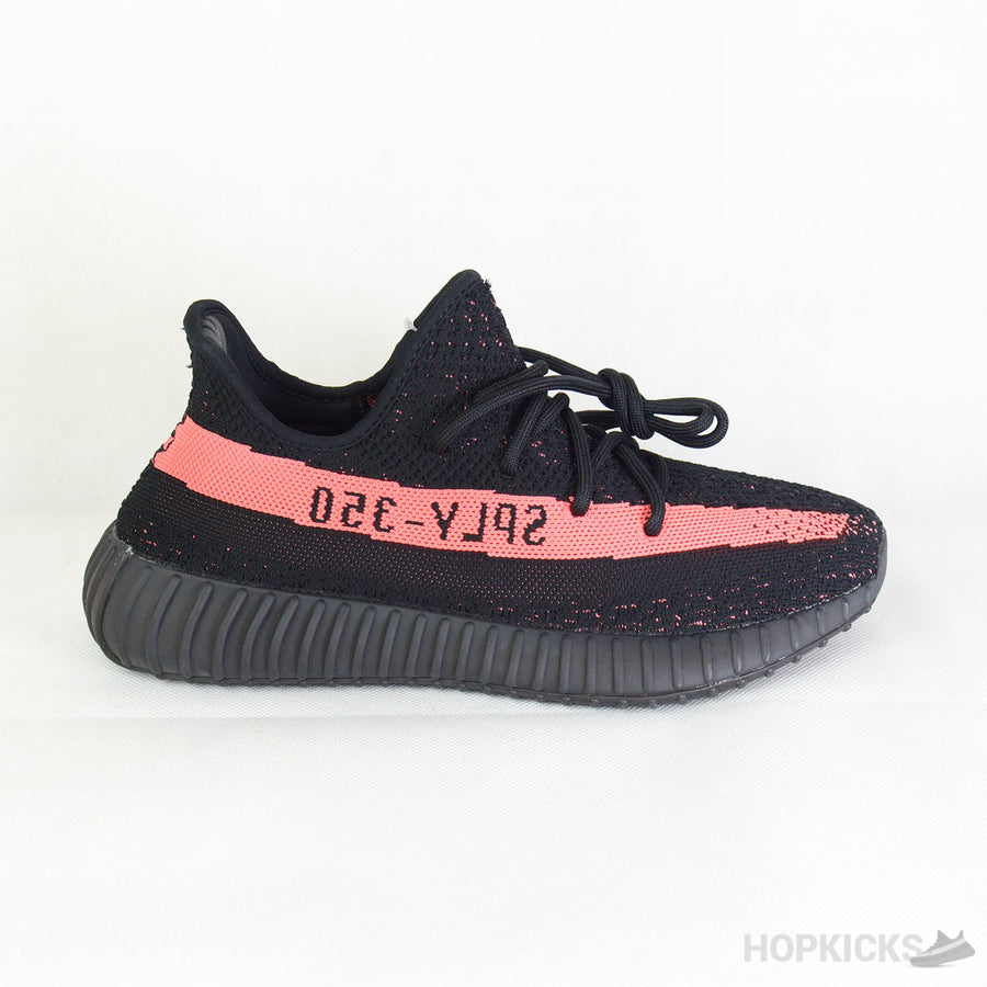 Yzy Boost 350 V2 Core Black/ Red [Real Boost]