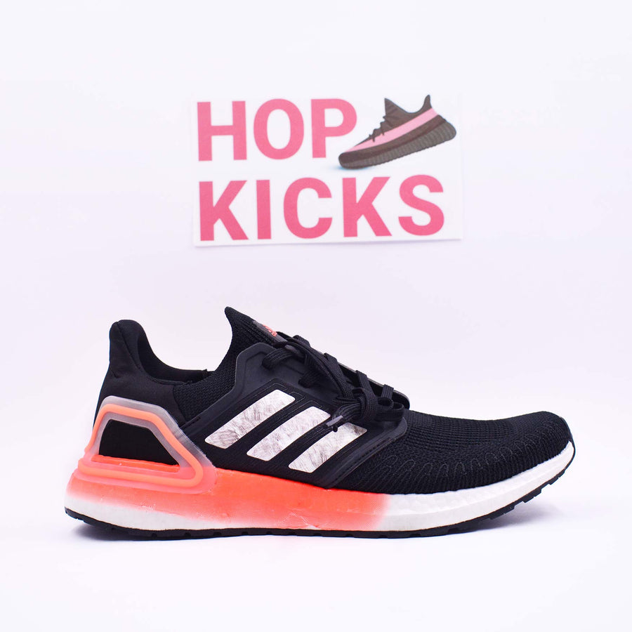 Ultra Boost 20 Consortium Core Black Signal Coral [Real Boost]
