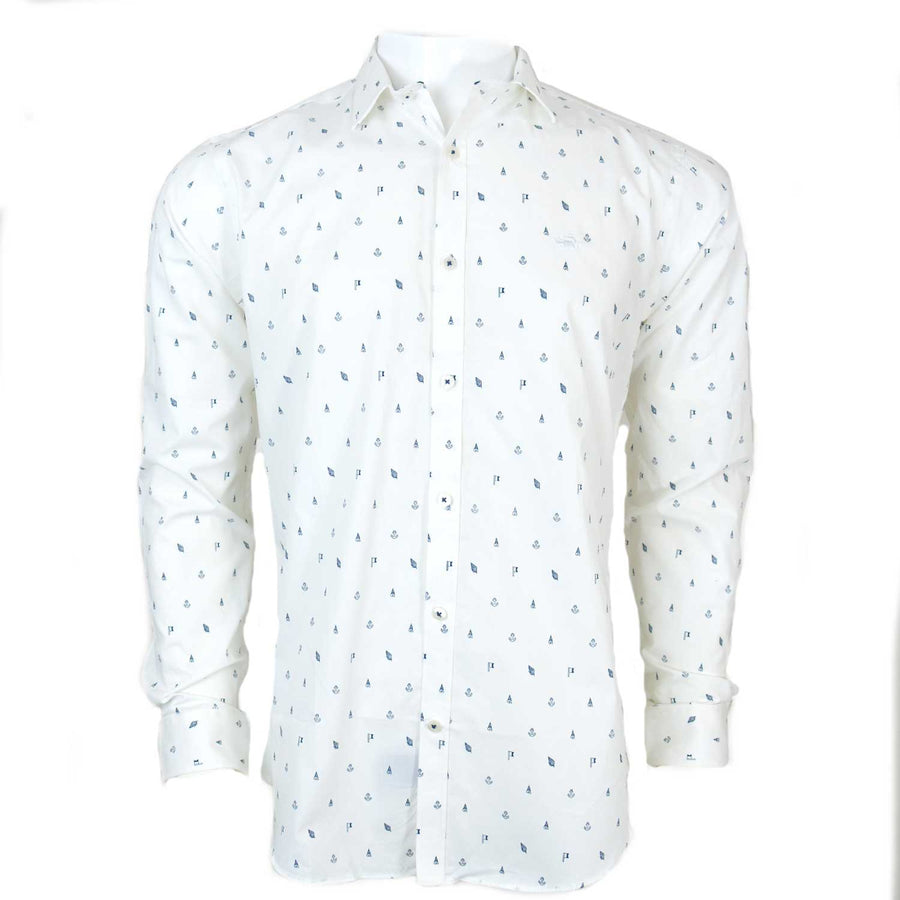 Duck Head Seaside White Dress Shirt