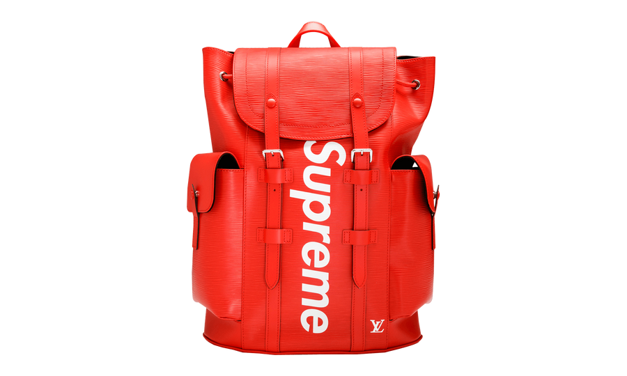 LV x SPRM Christopher Backpack RED [ DOT PERFECT VERSION ]