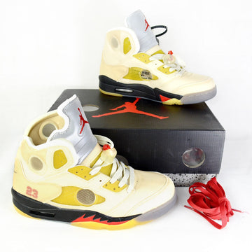 OW X Jordan 5 Fire Red [Premium Batch]