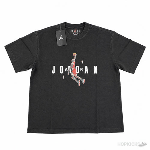 Jordan Jumpman Basketball Graphic Black red T-Shirt