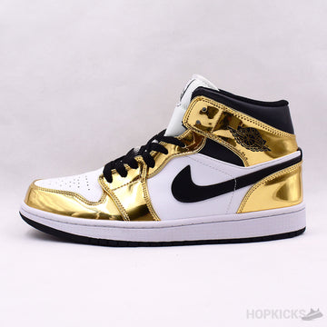 Jordan 1 Mid Metallic Gold