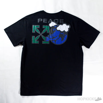 OW Peace Worldwide Black Tee [HOP Batch]