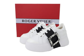 Roger Vivier White And Black Buttons (Top Tier pre order)