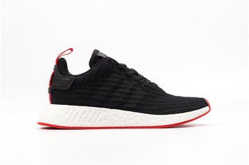 Adi NMD R2 PK Black/Core Red [ REAL BOOST cushioning]