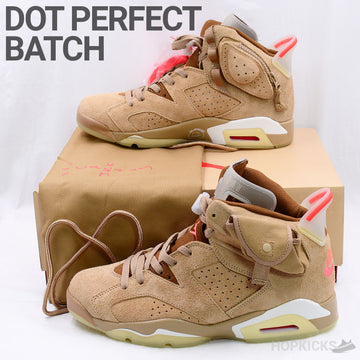 TS x Jordan 6 British Khaki