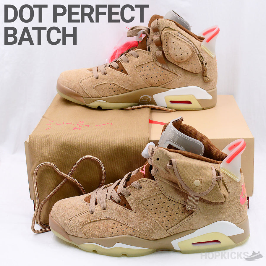 TS x Jordan 6 British Khaki