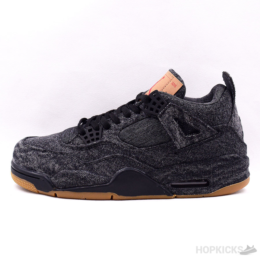 Levis x Jordan 4 Black Denim [Premium Batch]
