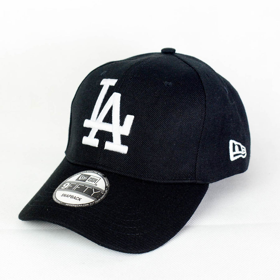 New Era LA Dodgers Black Cap