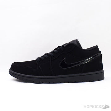 Jordan 1 Low Black Noir