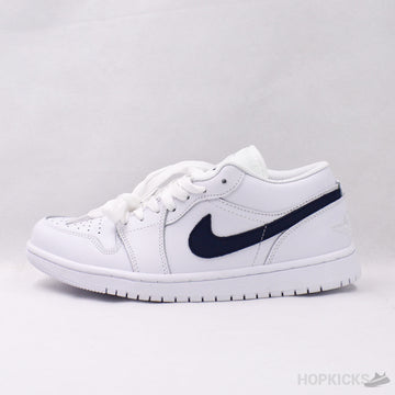 Jordan 1 Low White Obsidian