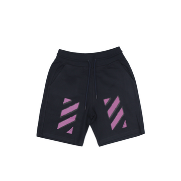 Off-White Tape Arrows Blue Sweatshorts