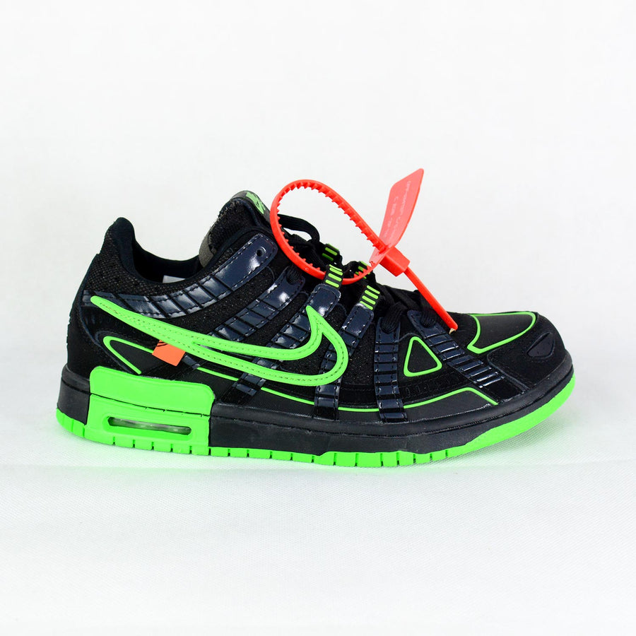 OW X Air Rubber Dunk Green Strike [Premium Batch]