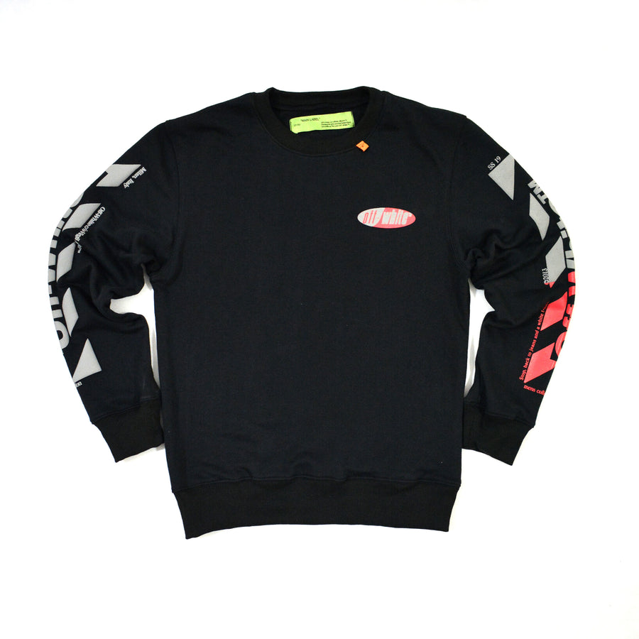 OW Split Logo Sweatshirt [Hop Batch]