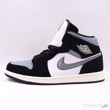 Jordan 1 Mid Satin Grey