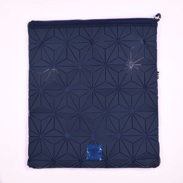 3D Prism Drawstring Gym Bag Blue