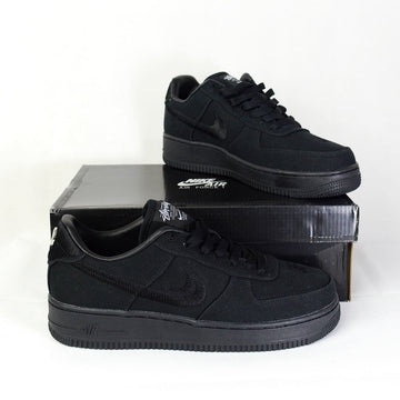 STU X Air Force 1 Low Triple Black