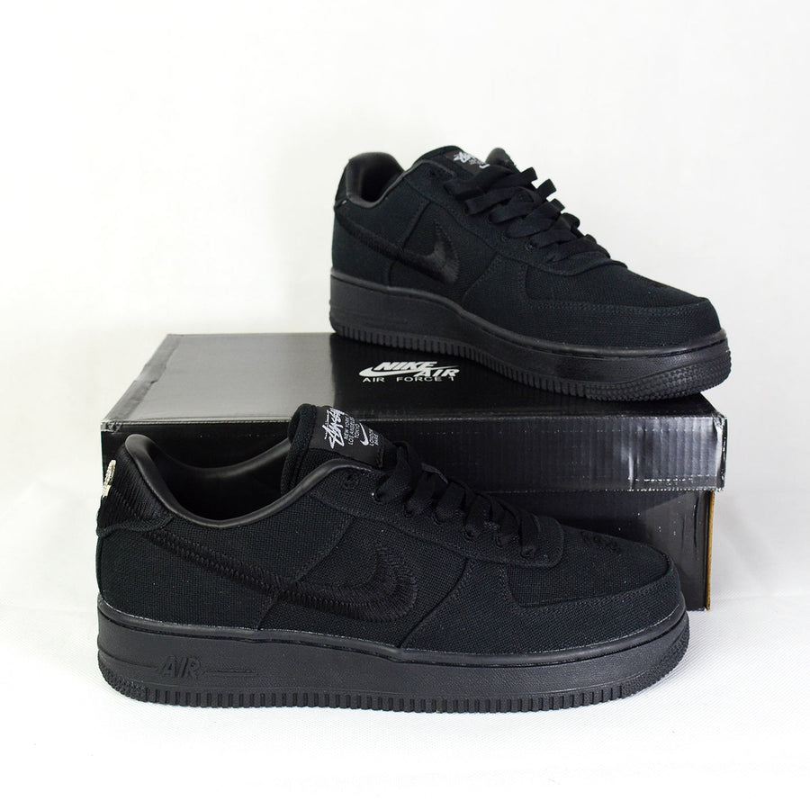 STU X Air Force 1 Low Triple Black