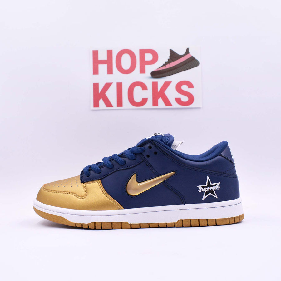 SPRM X SB Dunk Low Jewel Swoosh Gold