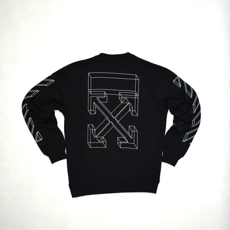 OW 3D Marker Line Arrows Sweatshirt [Hop Batch]