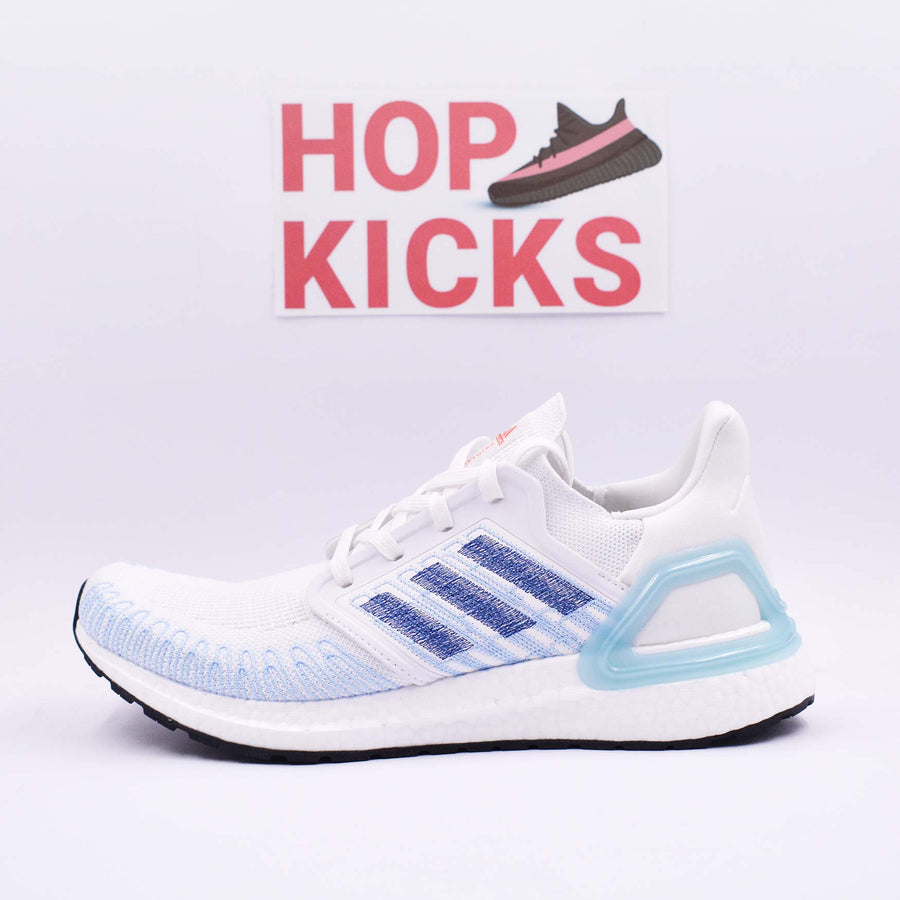 Ultra Boost 20 White Tech Indigo [Real Boost]