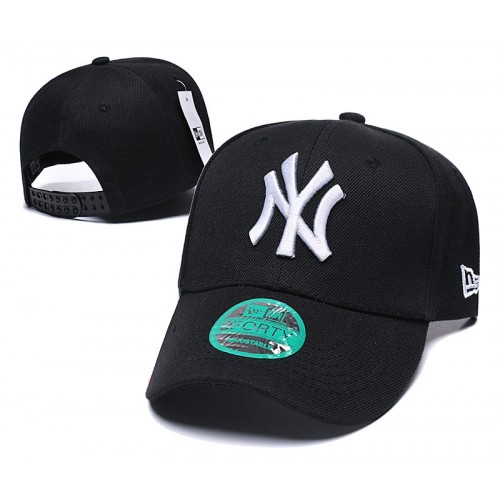 NY White Logo cap