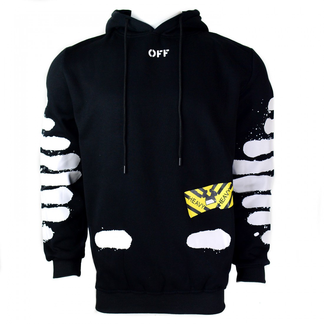 off white heavy hoodie