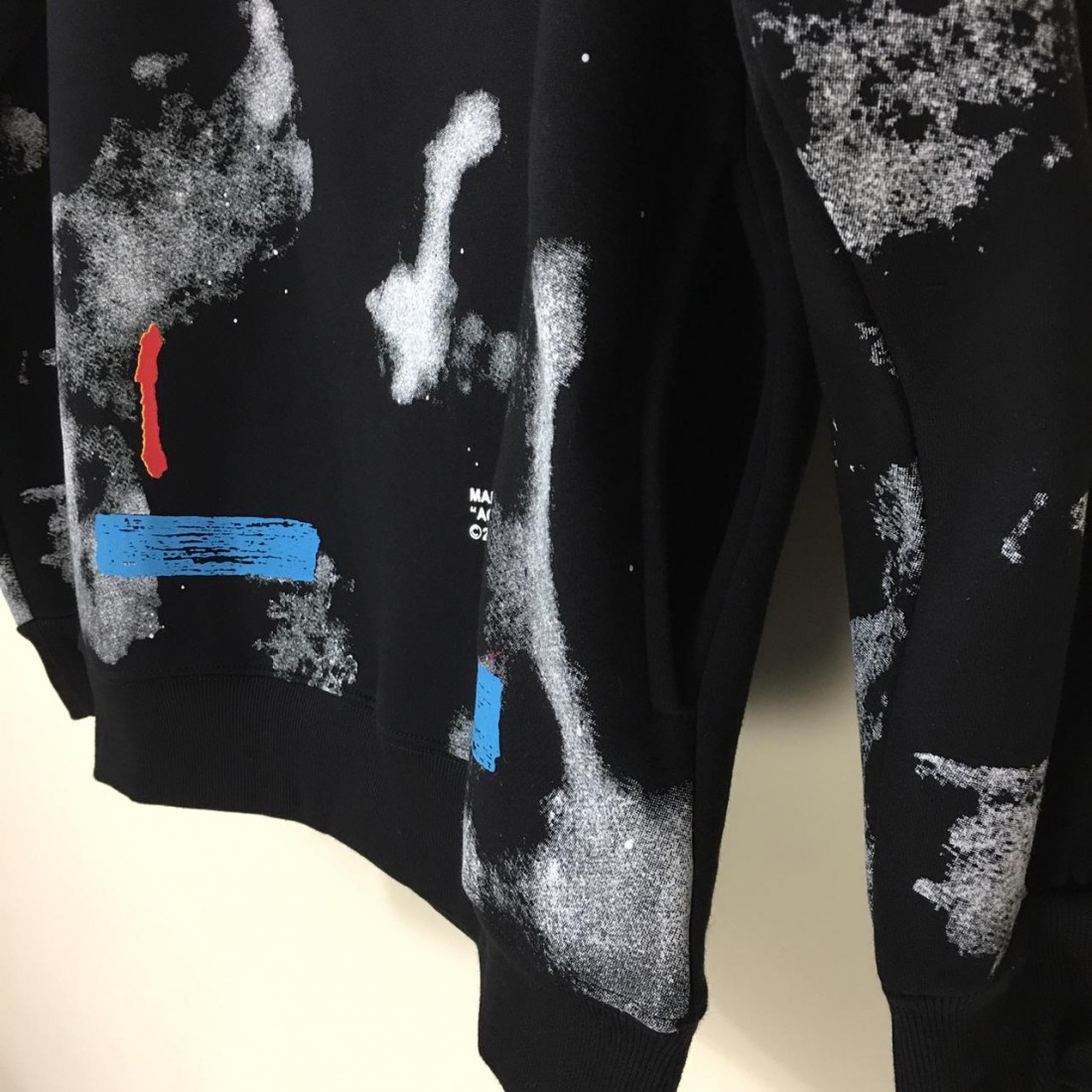 off white accident hoodie