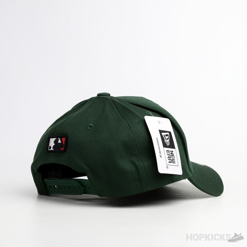 LA Logo Green Cap